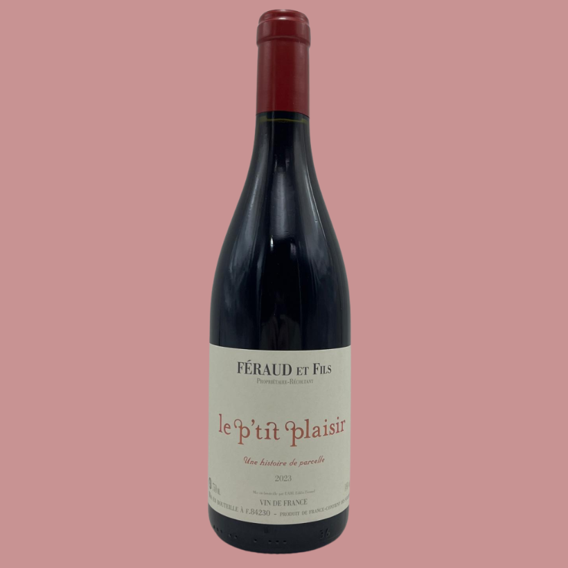 Vin de France - Domaine Feraud & Fils - Le P'tit Plaisir Rouge - 2024